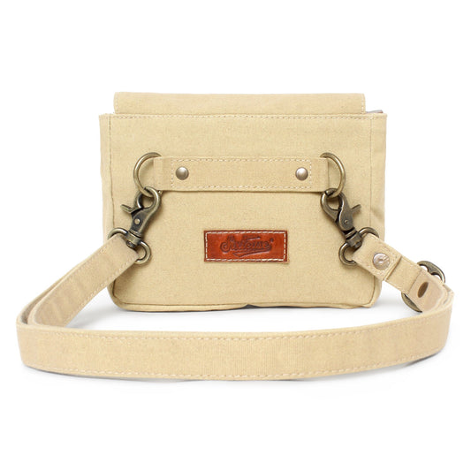 Sixtease Up-cycled Canvas Fanny Pack: Urban Chic, Sustainable Style, Perfect for Effortless Adventures and On-the-Go Essentials! - (SB-4120)