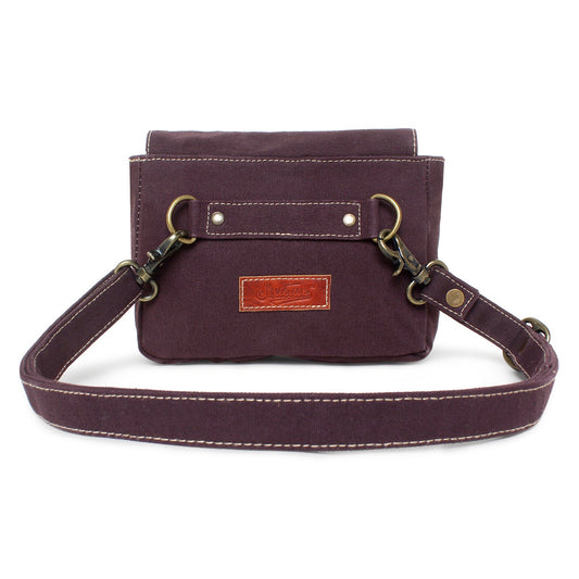 Sixtease Up-cycled Canvas Fanny Pack: Urban Chic, Sustainable Style, Perfect for Effortless Adventures and On-the-Go Essentials! - (SB-4234)