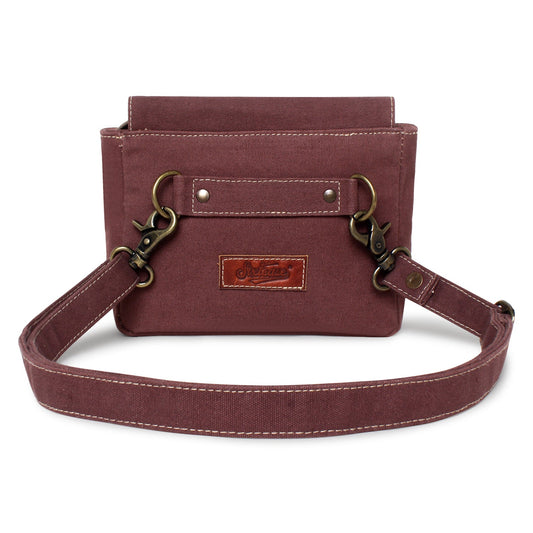 Sixtease Up-cycled Canvas Fanny Pack: Urban Chic, Sustainable Style, Perfect for Effortless Adventures and On-the-Go Essentials! - (SB-4310)