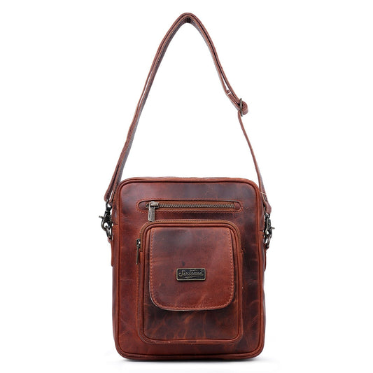 Sixtease Leather Shoulder Bag: Effortless Style and Everyday Elegance Crafted for Urban Adventures and Chic Affairs! - (SB-6081)